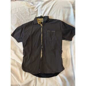Craft Flow Polka Dot Button Down Shirt